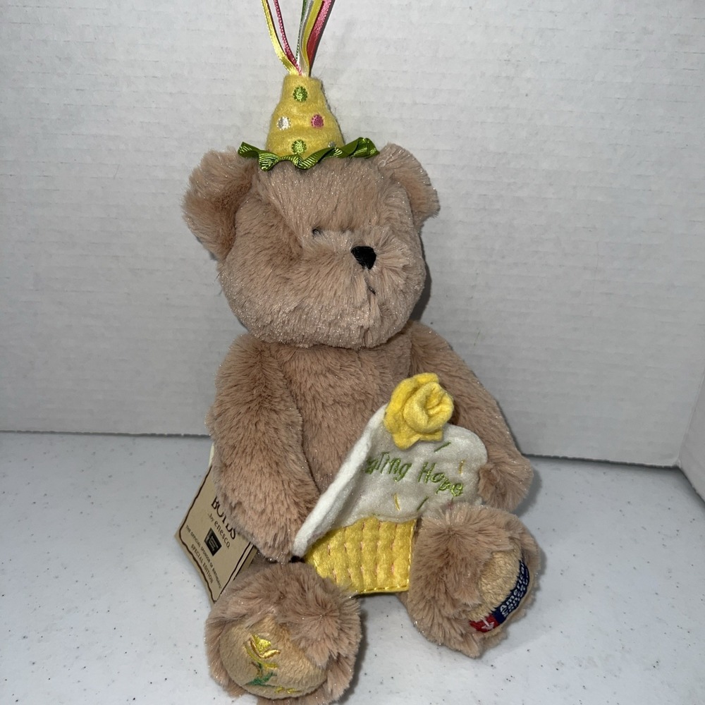 Boyd's Bear American Cancer Society Special Ed "Celebrating Hope" 10"